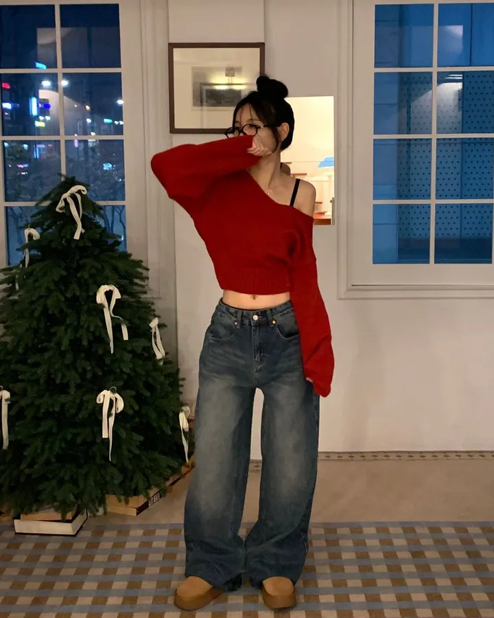 주문폭주🔥[핏보장/말라보이는핏] 핀턱 데님 와이드팬츠 상세 이미지 34
