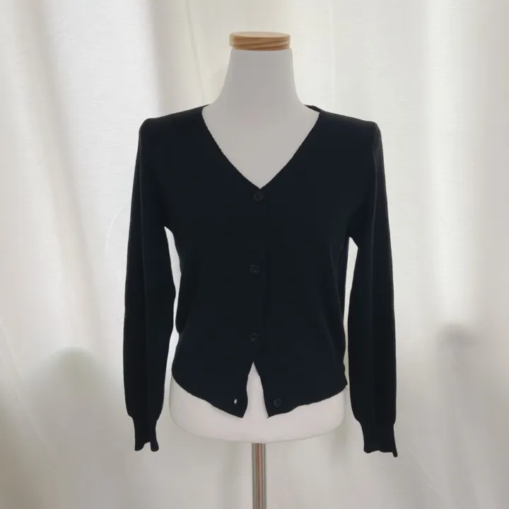 (데일리)소프트 기본 긴팔 니트 크롭 브이넥 가디건 5color 상세 이미지 56