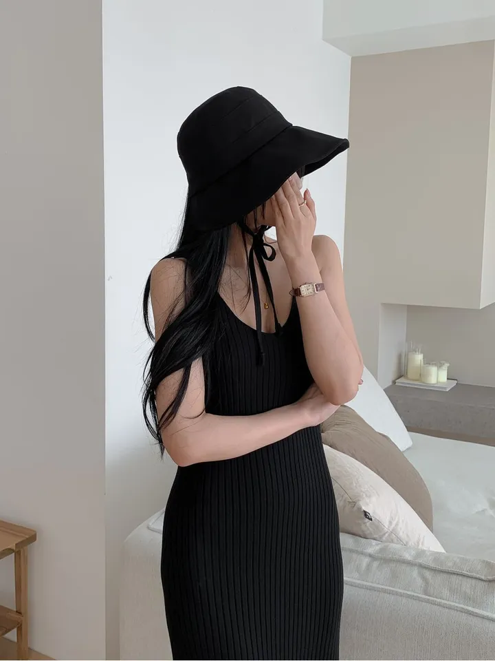[당일✨여름모자] 델리 린넨  끈 버킷햇 3color 상세 이미지 25