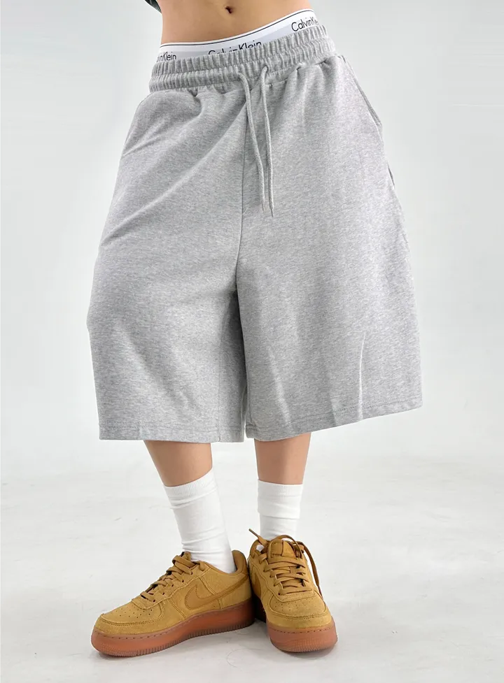 M-XL❤3 COLOR❤베이직 버뮤다팬츠 버뮤다반바지 롱바지 롱팬츠 오버핏팬츠 오버핏반바지 남여공용 남녀공용 유니섹스 쭈리 트레이닝 추리닝 와이드 숏 츠레이닝팬츠 숏팬츠 국산 숏바지 여름바지 추리닝반바지 쭈리반바지 와이드반바지 와이드숏팬츠 상세 이미지 32