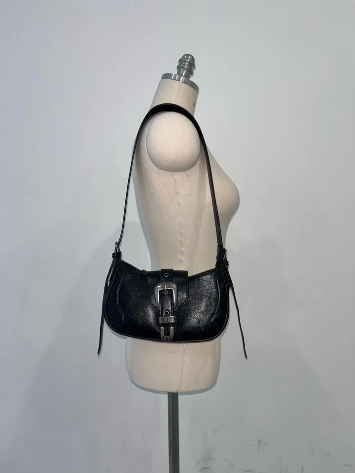 [당일발송/MDpick] Vintage buckle shoulder bag , 3color 상세 이미지 25