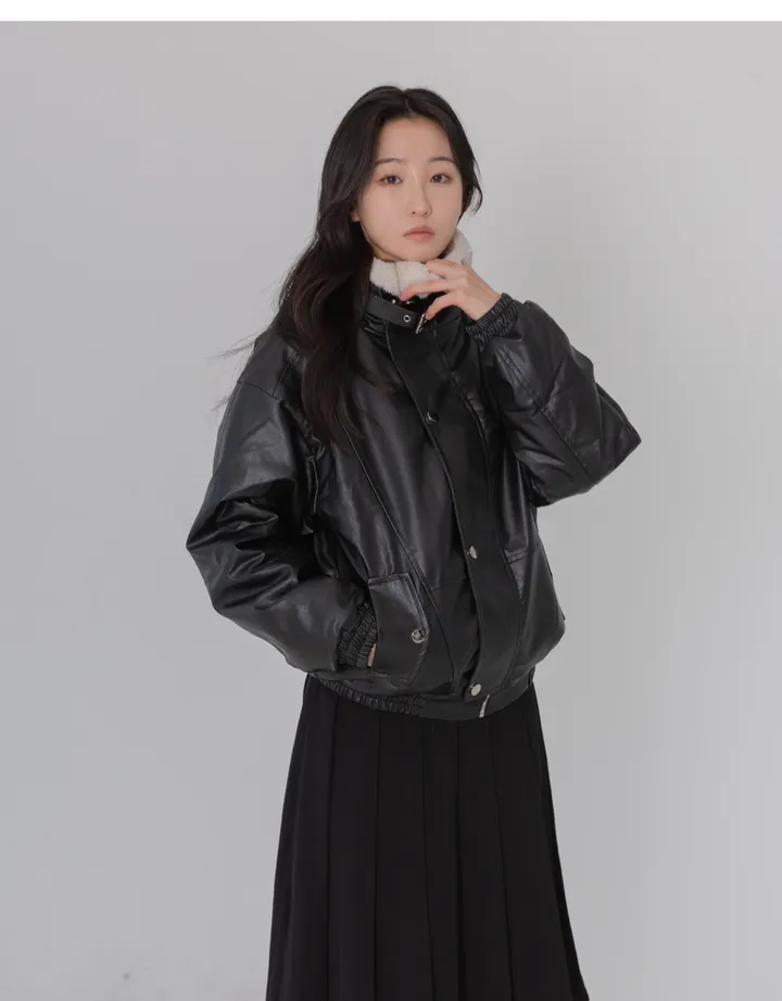 도카 퍼 레더무스탕(2colors) 상세 이미지 8