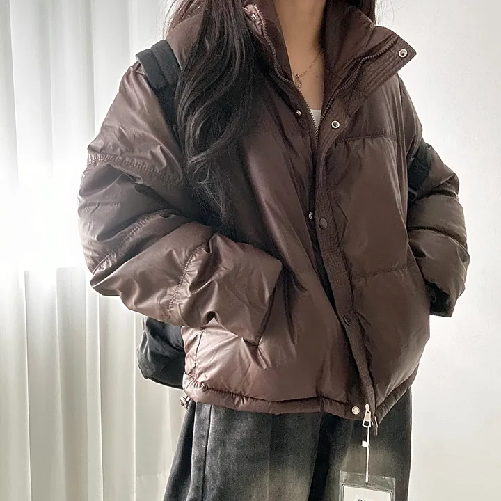 [최저가🔥] 꾸안꾸 강추! 루즈핏 패딩 점퍼 학생 대학생 데일리 데이트 캐주얼 캠퍼스 신상 특가 할인 봄 여름 가을 겨울 여행 수학여행 졸업 개강 졸사 하객룩 직장인 상세 이미지 2