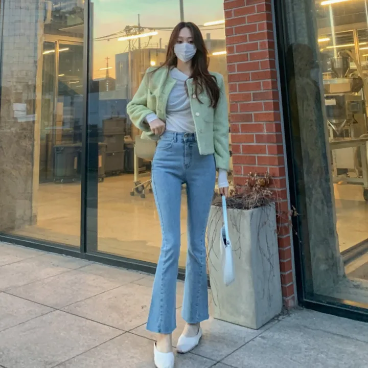 [2천장돌파‍🔥누빔선택!!] 앙고라 트위드 국내 펄 콕콕 퍼 겨울 트위드 자켓 노카라 포켓 간절기 하객룩 크롭 숏자켓 그린 소라 아이보리 핑크 상세 이미지 34