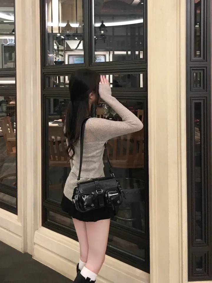 [ 초여리핏 ] 라마르 레이어드 뷔스티에 가디건 세트 상세 이미지 13