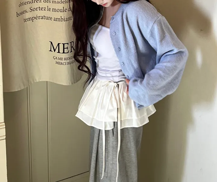 [다음날도착!당일배송/봄가디건/핏보장]라운드 벌룬 아방핏 니트 가디건/9color 상세 이미지 6