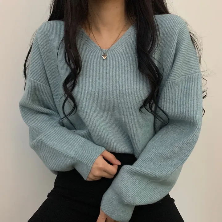 [재진행/울50%] 백화점 퀄리티! 박스 V넥 울니트;7col 상세 이미지 21