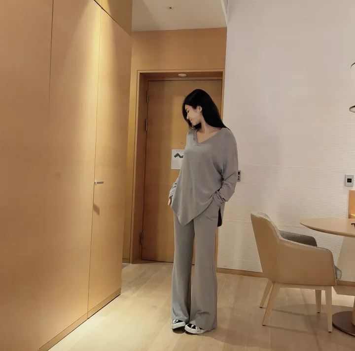 [Made /단품구매가능 /세트3000원할인] 촉촉 촤르르 연유 라떼 트레이닝 세트 여리핏 꾸안꾸 퀄보장 데일리set 핏보장 봄 신상 상세 이미지 169