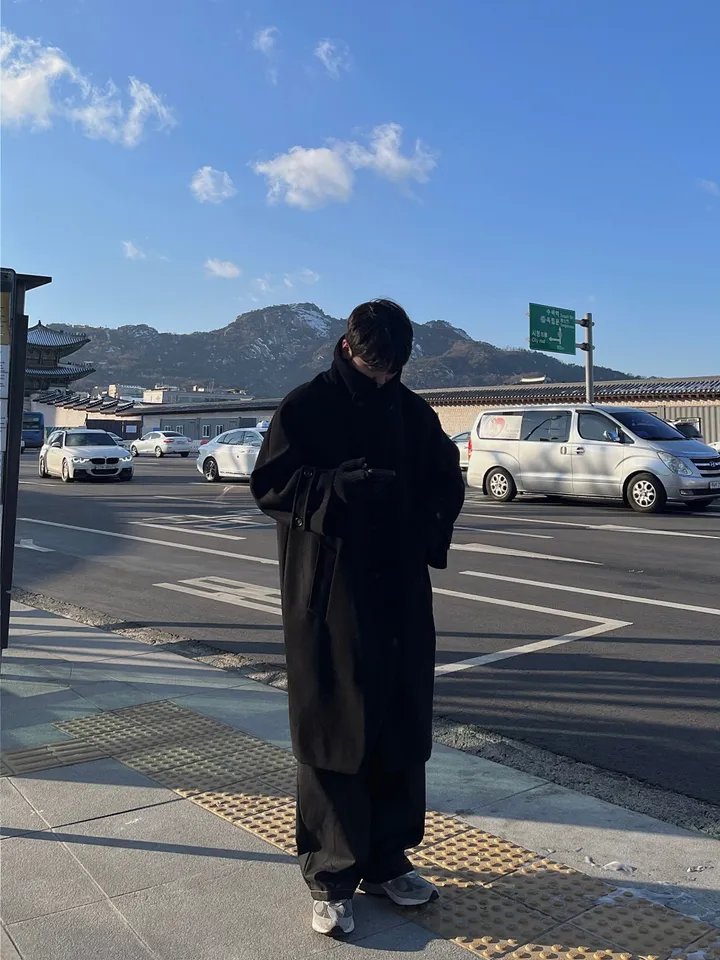 Lai wool balmacaan coat 상세 이미지 8