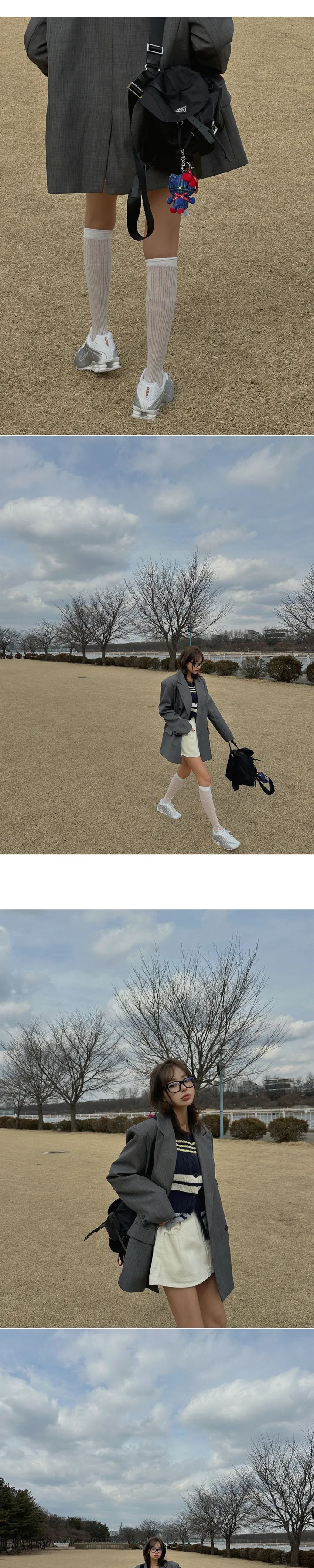 멀티 스트라이프 가디건 상세 이미지 11