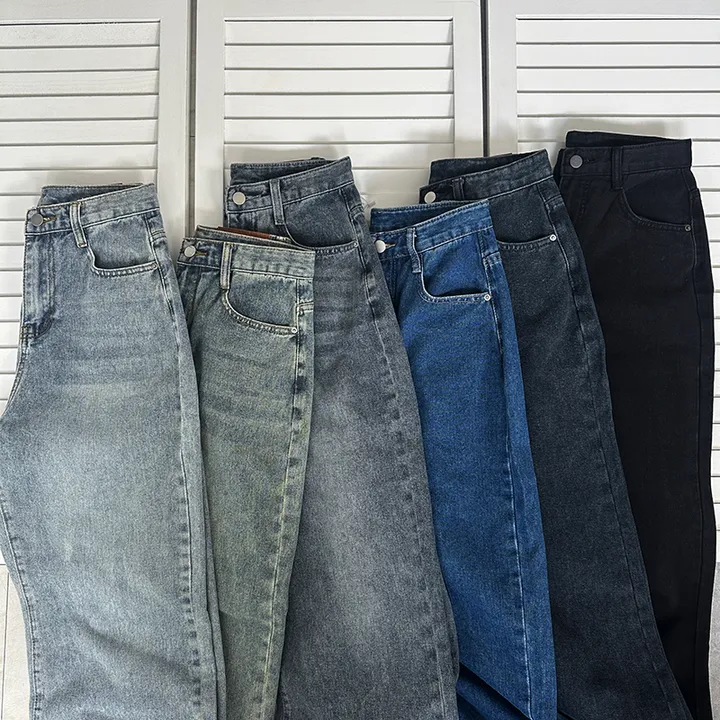 (숏,기본,롱/~XL)[사계절 인생데님,후기극찬🖤6color*사계절,스탠다드핏! 워싱 하이웨스트 데일리데님팬츠] 로키워싱스탠다드데님 상세 이미지 79