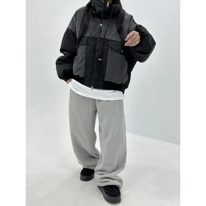 ❤️‍🔥누적판매8,000 돌파 기념❤️‍🔥[UNISEX/기모 ver.🤧/소장추천!]럽 올 컬러 와이드 스트링 트레이닝 팬츠(5color) 상세 이미지 45