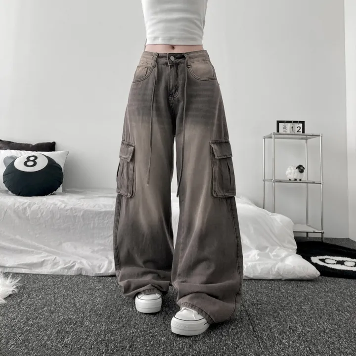 vintage strap wide cargo pants [ 빈티지 스트랩 카고 와이드 데님 팬츠 ] 상세 이미지 15