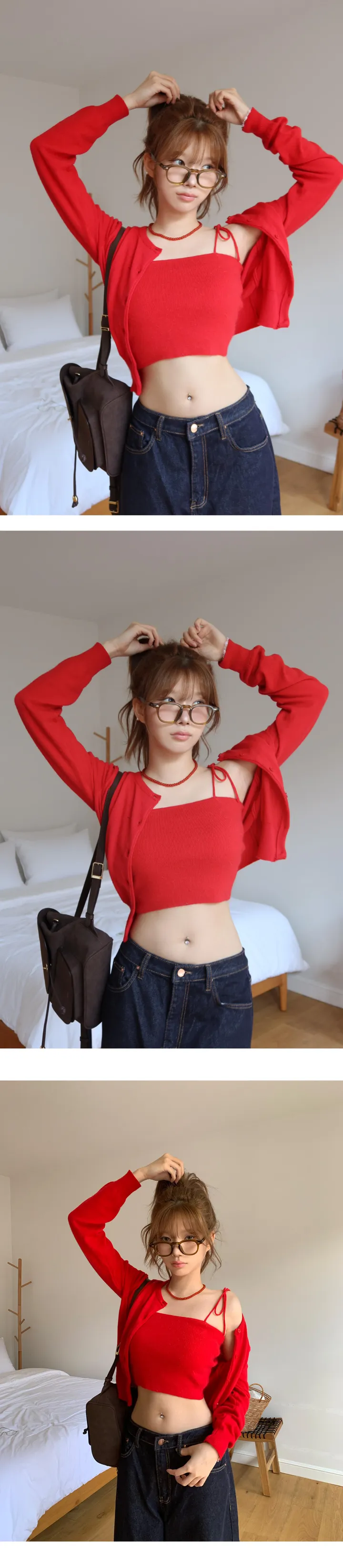 [봄신상🧶] molly 라운드 가디건-12color 상세 이미지 12