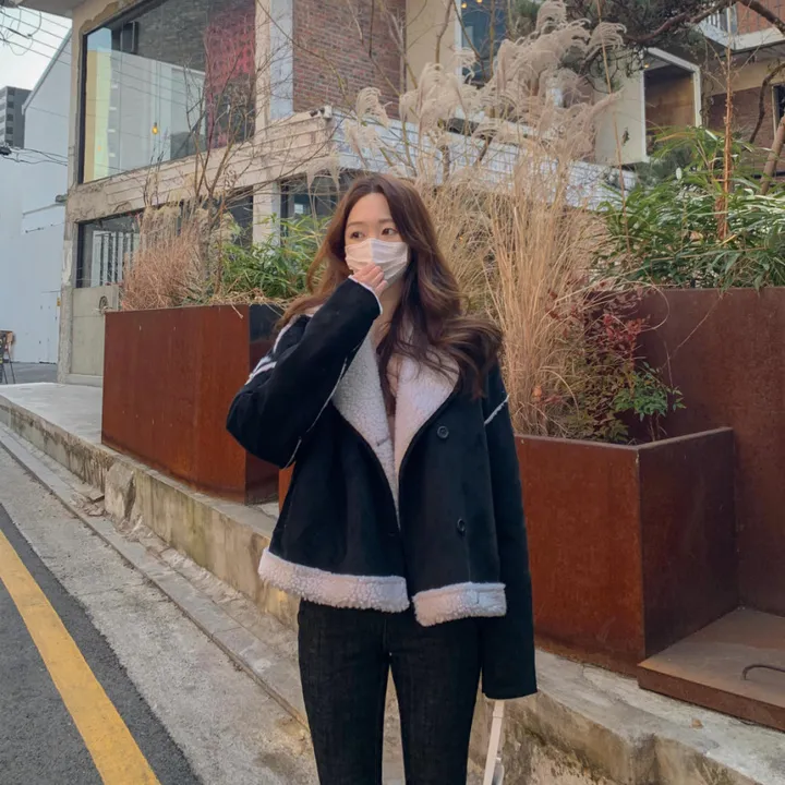 [심쿵핏/털빠짐X] 따뜻 도톰 파스텔 루즈핏 앙고라 모헤어 크롭 브이넥 벌룬 소매 깃털 퍼 니트 가디건 상세 이미지 21