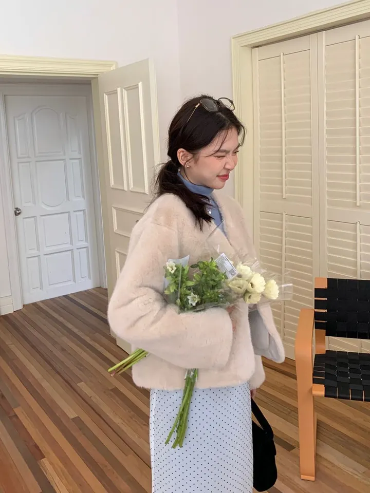 [⏰설특가⏰]버우드 브이넥 퍼 자켓 상세 이미지 27