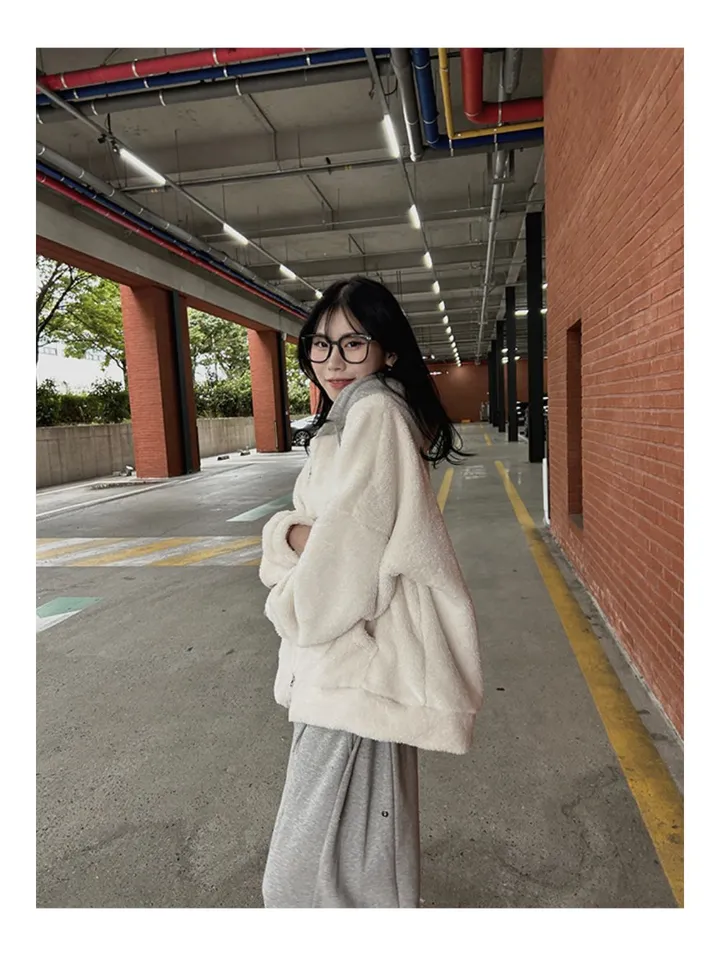[당일배송][양털/뽀글이]후드 플리스 투웨이 겨울 따뜻한 데일리 점퍼 3color 묶음할인중 상세 이미지 28