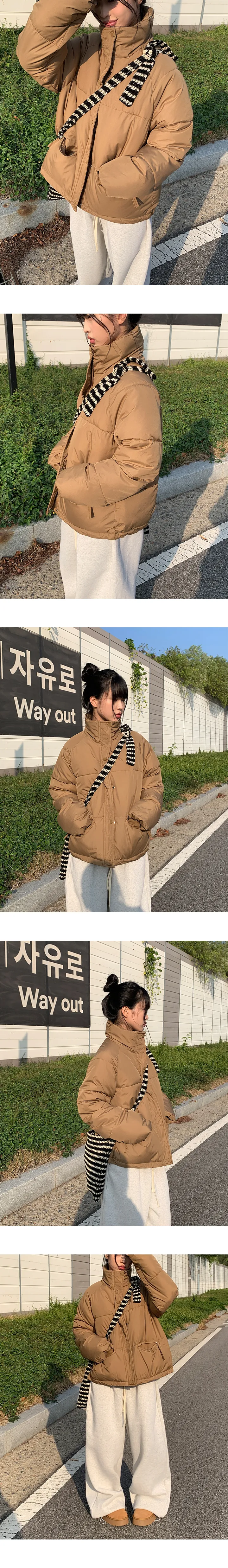 [웰론100%] 네드 푸퍼 오버핏 숏 패딩 (3color) 상세 이미지 24