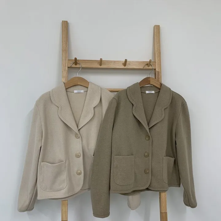 카라 니트 가디건자켓 (5color) 상세 이미지 23