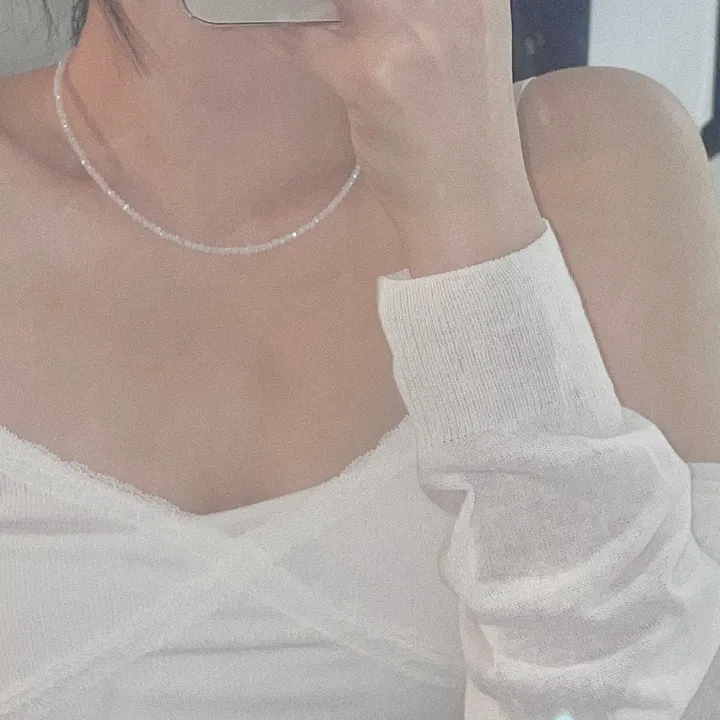 *made* 사계절 만능 레이어드 론델 비즈 목걸이 (2size 13color) 상세 이미지 26