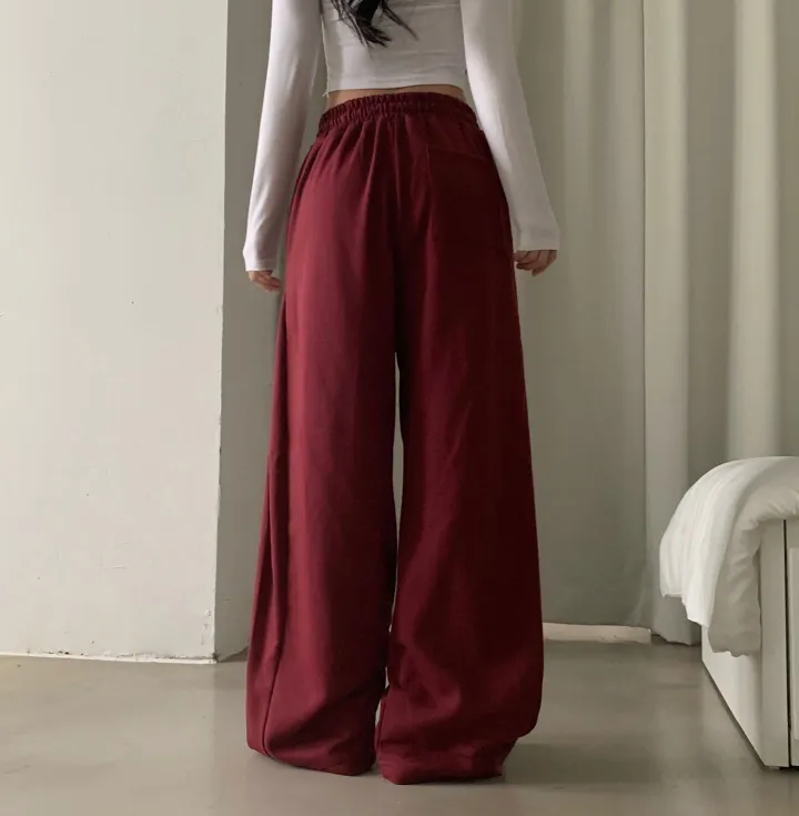 Made [봄컬러추가/🤍숏,롱!] 비어 사이드스냅 비죠, 버튼 롱와이드 트레이닝 추리닝 밴딩팬츠 - 12color 상세 이미지 43
