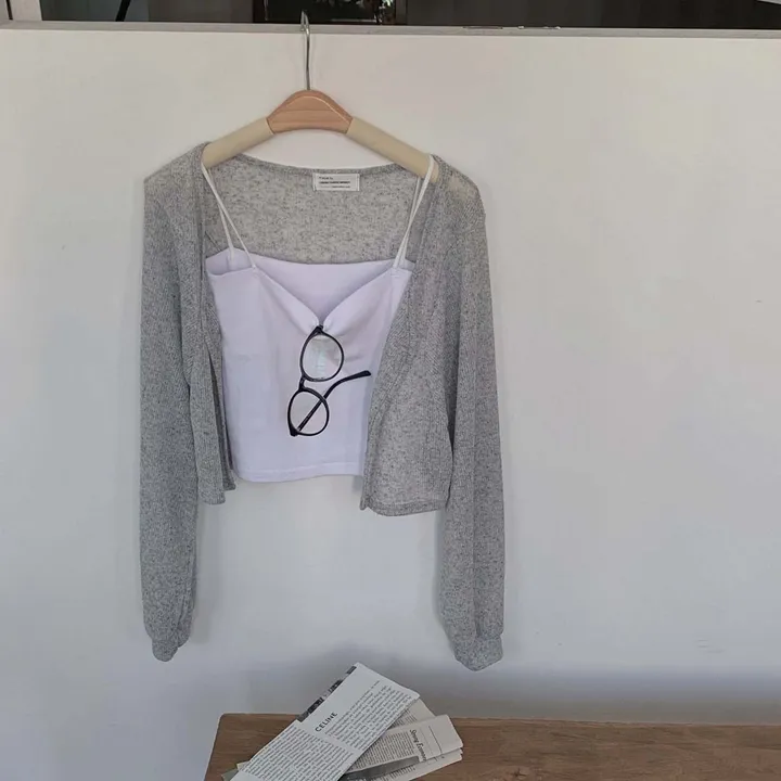 [햇빛차단☀️/블랙 당일출고!] 자체제작 #크치Made 순애 린넨 세미 크롭 볼레로 여름가디건 - cd (장마룩,워터밤,흠뻑쇼 필수템) 상세 이미지 50