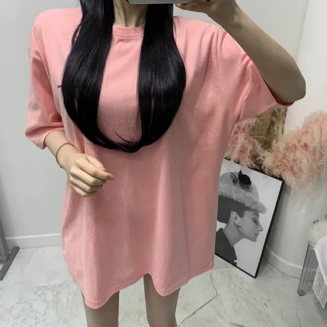 페이스 바코드 나염 박스 반팔티셔츠 상세 이미지 12