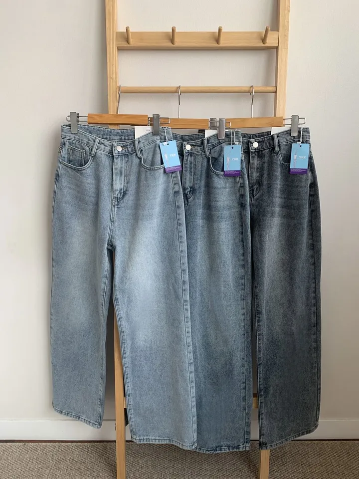 ~2XL [기장선택/인생데님!] 프리미엄 워싱 빈티지 롱 와이드 데님 팬츠 키작녀 키큰녀 기장선택 봄 가을 사계절 상세 이미지 29