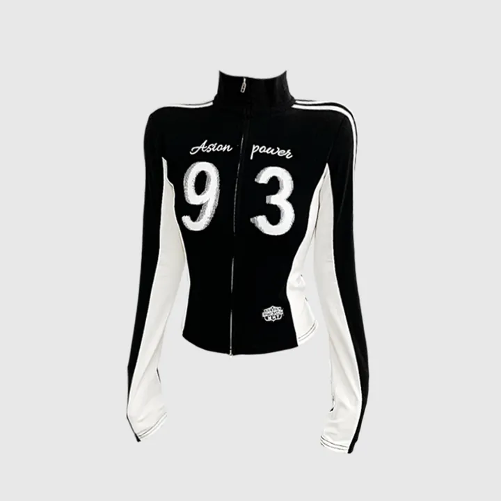 나인티 넘버93 프린팅 집업 상세 이미지 3