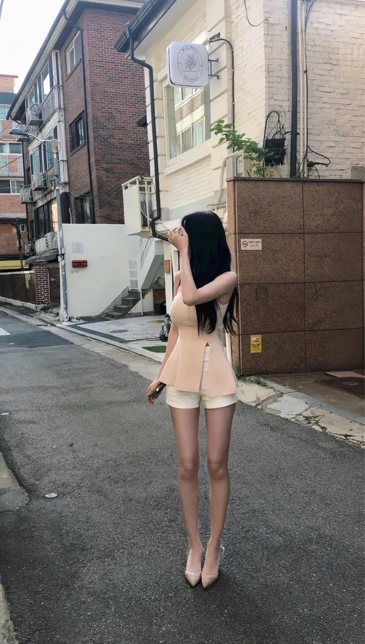 +단독✨당일출고🚀[쫀득핏🩵] 베이직 스판 쫀쫀 핏 하이웨스트 반바지 상세 이미지 27