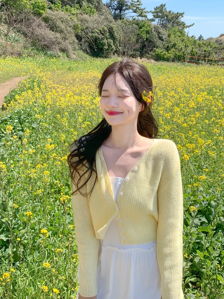 [MADE][봄필수템💕/벚꽃룩/데이트룩🎀] 로제 스프링 하찌 가디건 (7color) 상세 이미지 74