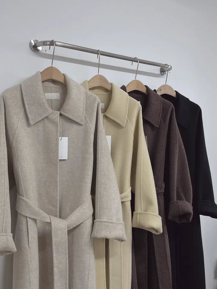 💗겨울신상/핸드메이드🛒💗 히든 핸드메이드 롱코트 (4color) 상세 이미지 32