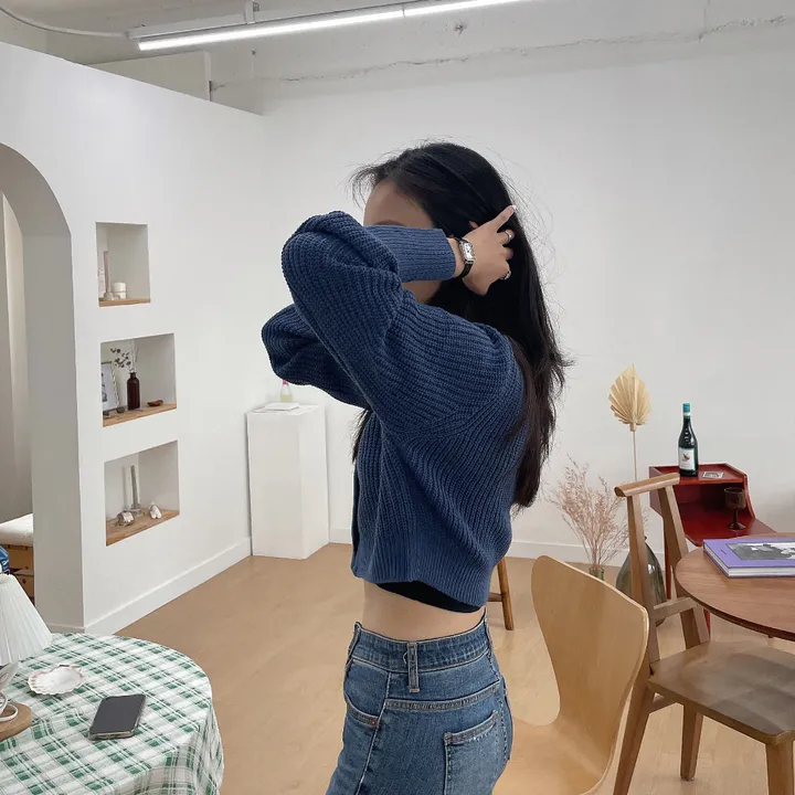 [best가디건✨]루나 하찌 크롭 브이넥 가디건 상세 이미지 40
