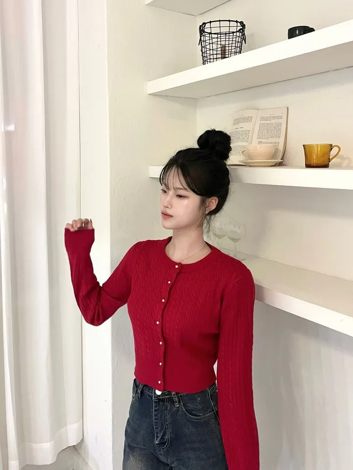 [고퀄리티✨/1+1] 포근 꽈배기 라운드넥 니트가디건 7color 상세 이미지 24