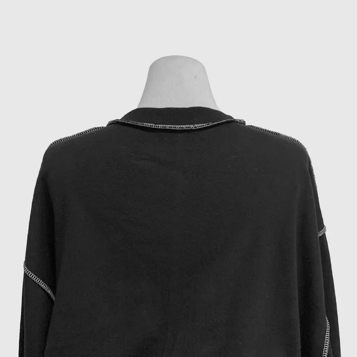 (F~2XL/부분당일발송/자체제작/주문폭주~)리노 맨투맨 팬츠 셋업 레터링 배색 리버스 스티치 트레이닝 투피스 세트 상세 이미지 37