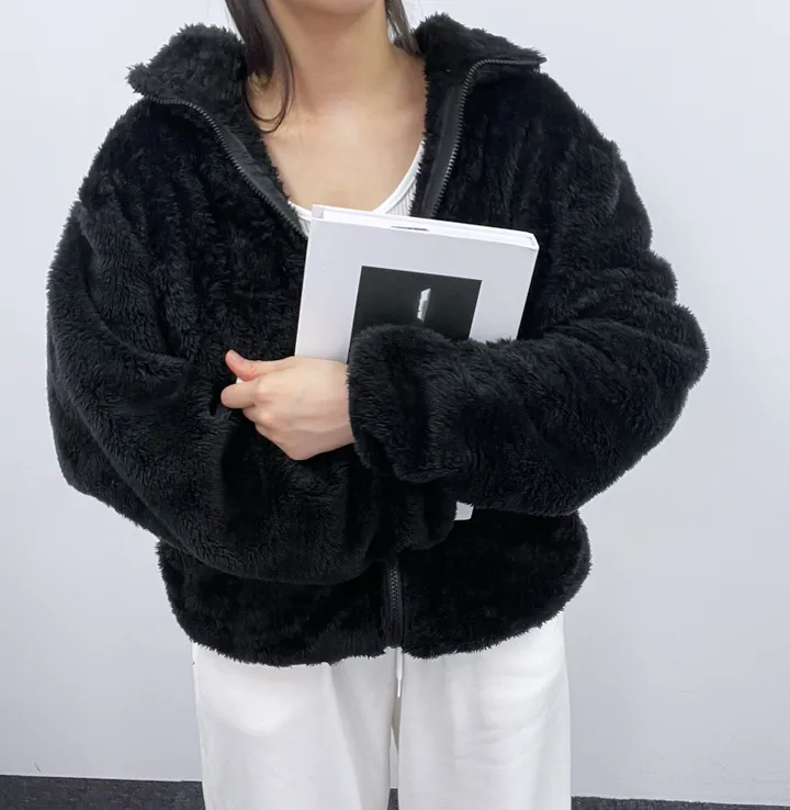 *부들양털후리스 3 SIZE * 후리스 가을 겨울 양털 오버핏 플리스 뽀글이 극세사 홈웨어 아우터 커플템 상세 이미지 41