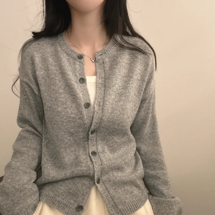 [캐시울10%/여유핏~!] 퀄리티 높은 봄 데일리 니트 가디건 6color 상세 이미지 23