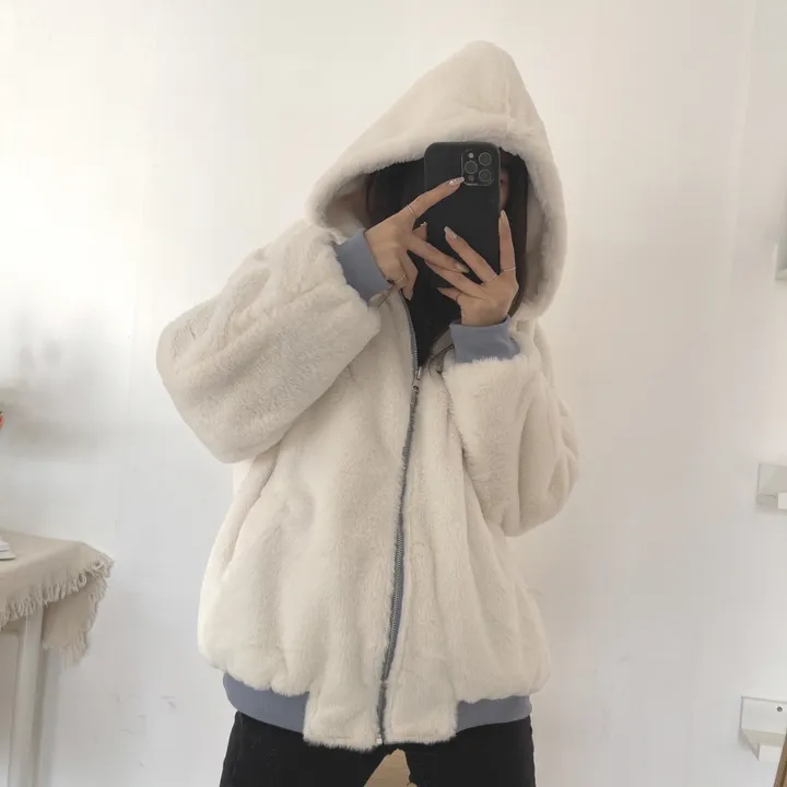 [특가세일/당일발송]양면착용 부들부들 부드러운 페이크퍼 보아털 후리스 밍크안감 아방핏 리버시블패딩 항공점퍼 후드점퍼 패딩점퍼 퍼자켓  3color 상세 이미지 11