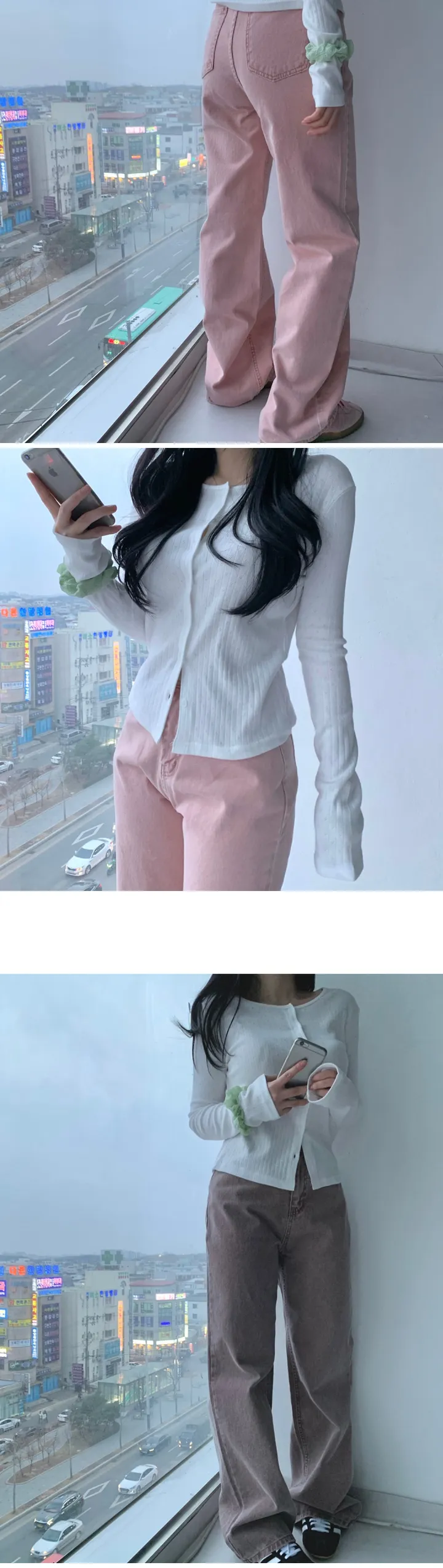 여리슬림💛 [팔뚝커버] 캔디 펀칭 가디건 상세 이미지 8