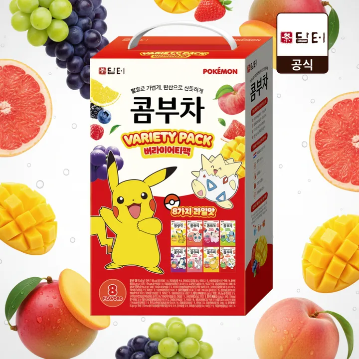 담터스토어 💛처음이면 이거! 담터 콤부차 8종 버라이어티팩 - 에이블리 스토어