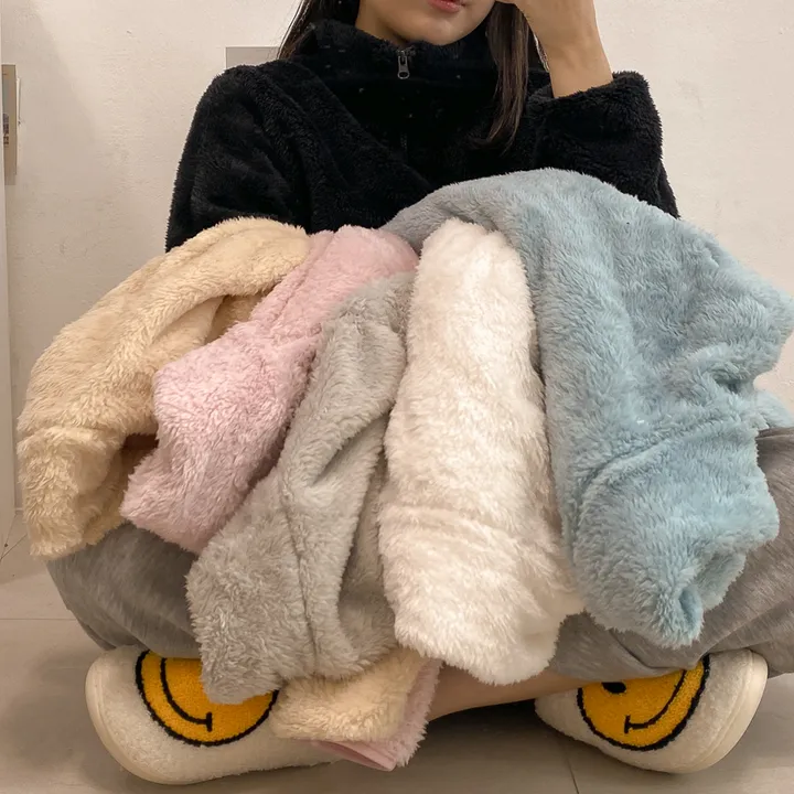 (💥강추템!! 보들보들촉감~💥) 따뜻 플리스 후리스 커플 포근 털 겨울 집업 (L~XL) 상세 이미지 23