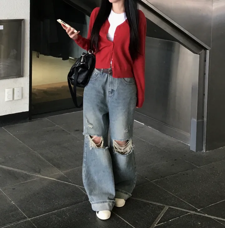 [*간절기템] 러스 v-cd : russ v neck cardigan - 6 color 상세 이미지 15