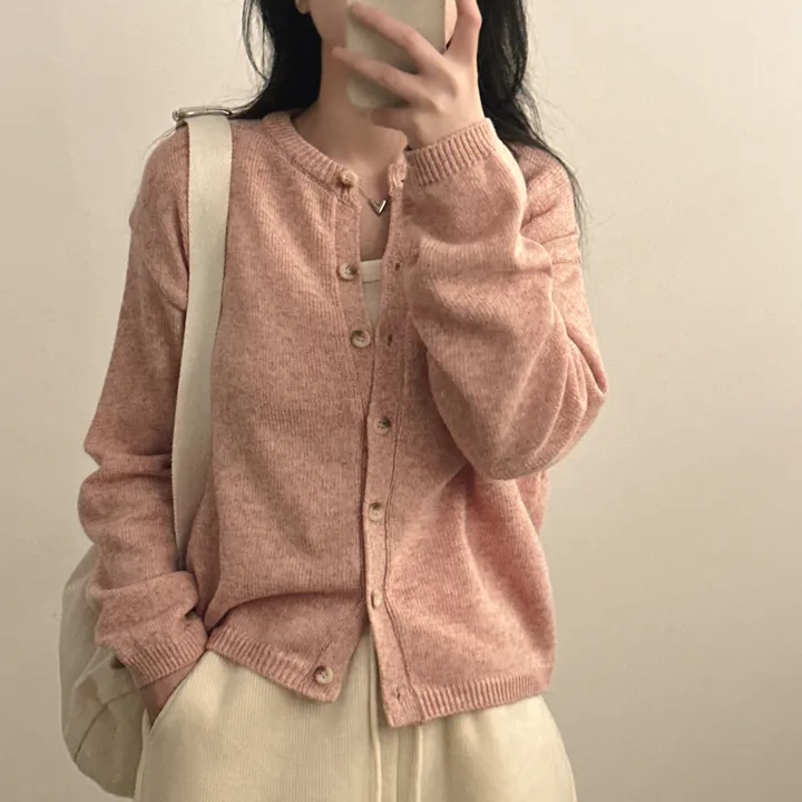 [캐시울10%/여유핏~!] 퀄리티 높은 봄 데일리 니트 가디건 6color 상세 이미지 13