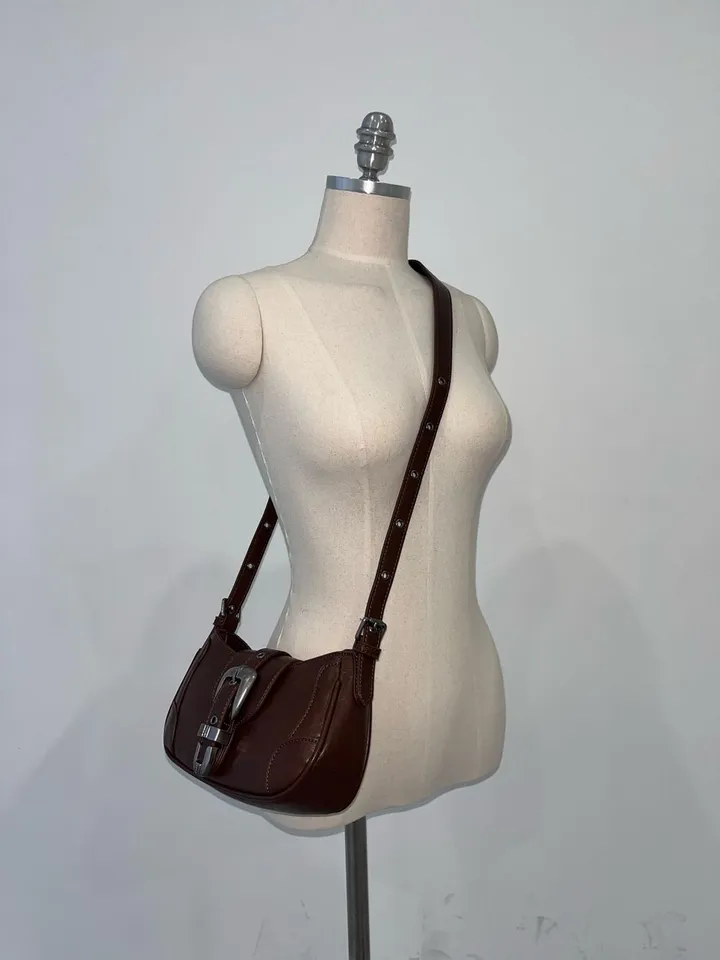 [당일발송/MDpick] Vintage buckle shoulder bag , 3color 상세 이미지 19