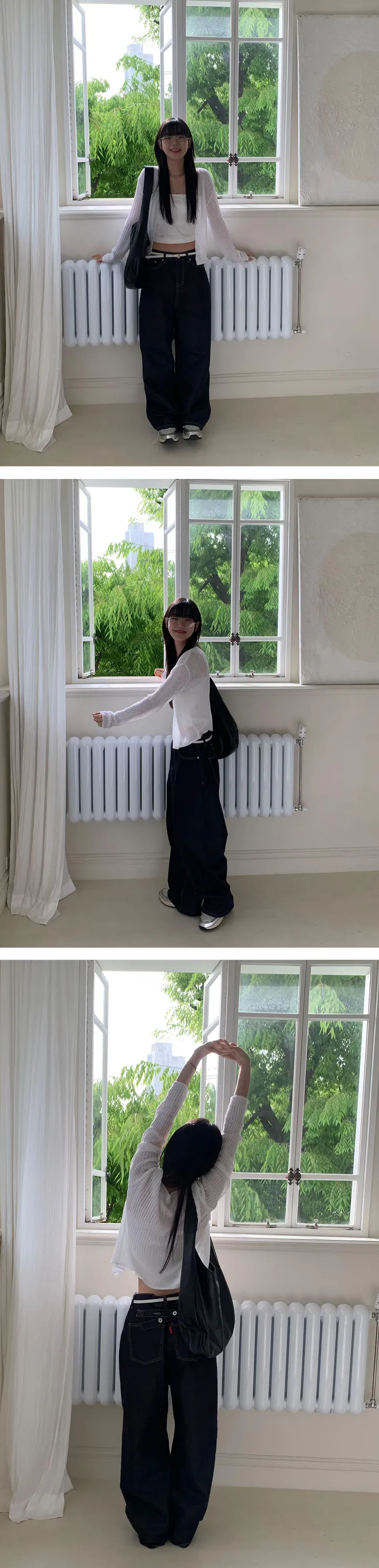 [모델추천/핏보장/데일리🌸] 파우더 여름 부클 데일리 골지 가디건 - 5color 상세 이미지 12