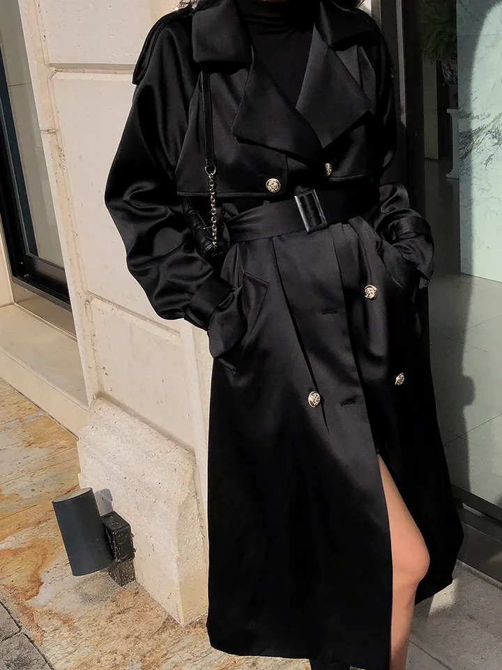 [🖤자체제작🚀바로발송]하이퀄리티 무드 트렌치 코트 상세 이미지 20