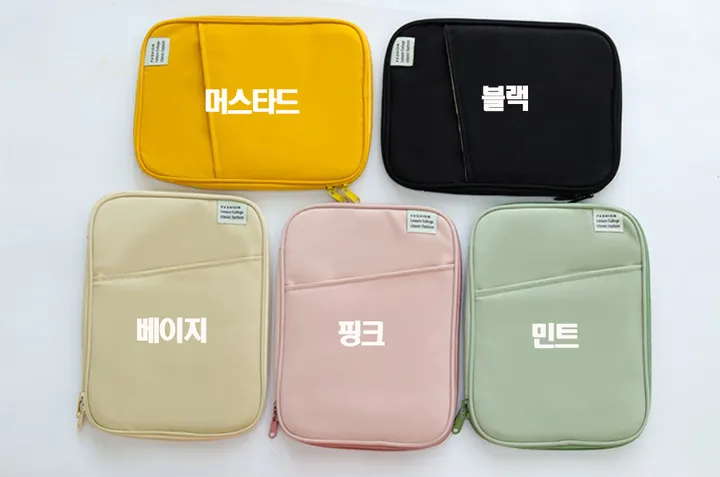 [아이패드 파우치] 베이직 심플 아이패드케이스 에어4 노트북파우치 아이패드가방 아이패드파우치 상세 이미지 6