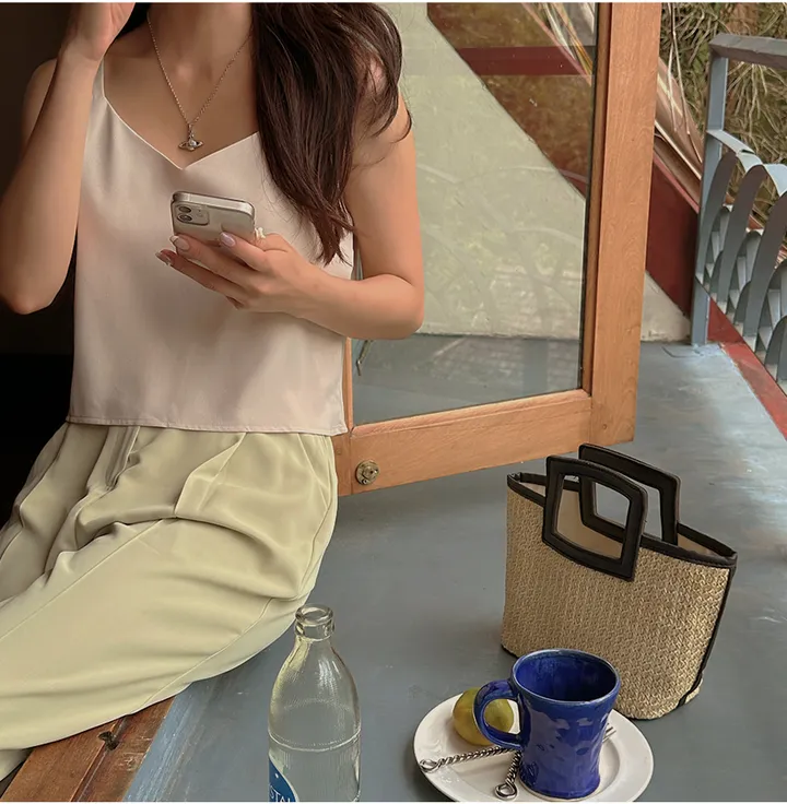 [44-120] [4만1천장 돌파♥] 데이픈 블라우스 나시(기본/크롭) 상세 이미지 462