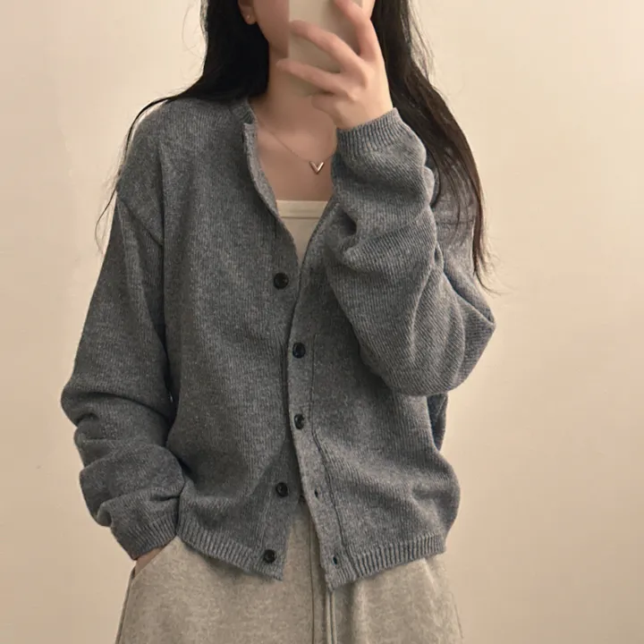 [캐시울10%/여유핏~!] 퀄리티 높은 봄 데일리 니트 가디건 6color 상세 이미지 22