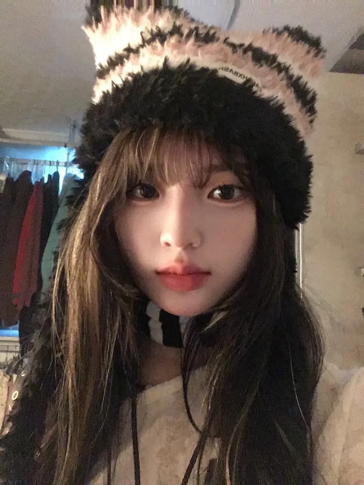 🖤오늘출발/한정수량🖤 복실 냥이 비니 상세 이미지 6